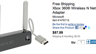 Xbox 360 Wireless N Adapter Resurfaces for a Little Less